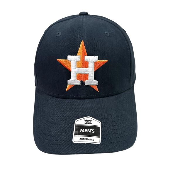MLB Genuine Merchandise Fan Favorite Houston Astros Adjustable Hat - One Size - Picture 1 of 8